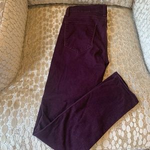 Lucky Brand Brooke Deep Purple Low Rise Legging Jean